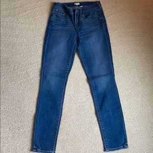 26/30 j crew stretch jeans.